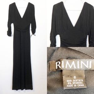 Rimini Black Dress SZ 6